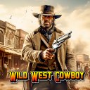 Wild West Cowboy: War Gun Game Icon