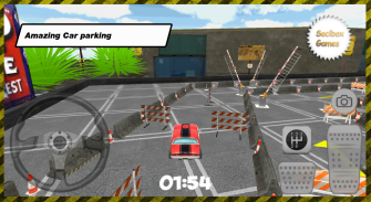 Extreme Red Car Parking screenshot 6