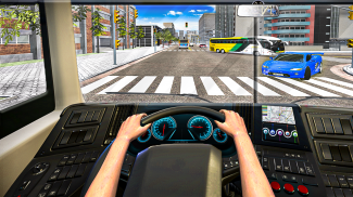 Game Mengemudi Simulator Bus screenshot 3