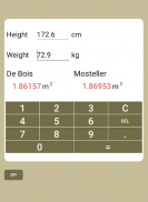 Calculator BSA screenshot 0