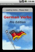 German Verbs Pro screenshot 0