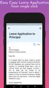 Leave Application Letters screenshot 4