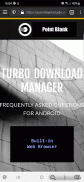 Turbo Download Manager (and Browser) screenshot 2