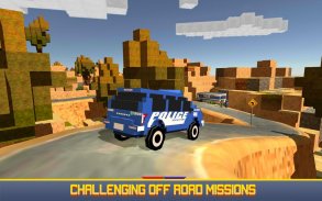 Blocky San Andreas Police 2017 screenshot 3