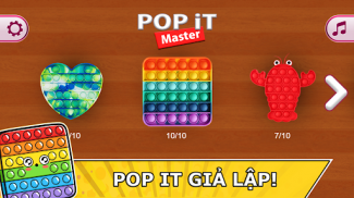 Pop it trò chơi chống trầm cảm screenshot 10