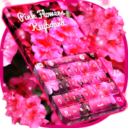Keyboard Bunga Pink screenshot 5