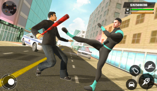 Green Rope Hero Crime City Games – Gangstar Crime screenshot 8