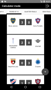 Libertadores Calculator screenshot 1