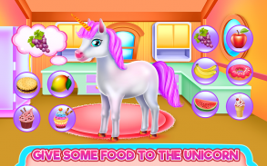 Cute Unicorn Caring & Dressup screenshot 0