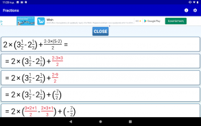 Fractions School Calculator screenshot 4