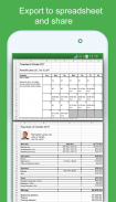 Green Timesheet - shift work log and payroll app (Unreleased) screenshot 2