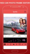 Red Car Photo Frame Photo Editor screenshot 1