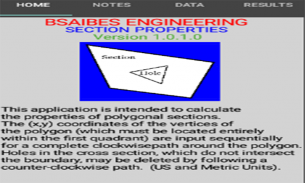 SECTION PROPERTIES (Area, Centroid, ...) screenshot 0