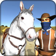Cowboy Horse Riding Simulasi screenshot 7