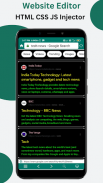 HTML Inspector HTML Web Editor screenshot 1