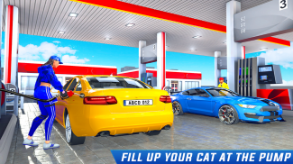 Gas Station Parking: Car Games screenshot 0