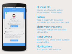 WritOn: Socialize & Write/Read screenshot 0