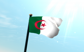 Algeria Flag 3D Free Wallpaper screenshot 5