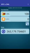 Bitcoin x Zimbabwe Dollar screenshot 2