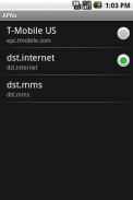 DST APN screenshot 1