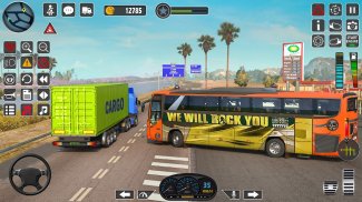 Luxury City Coach Bus Drive 3D screenshot 2