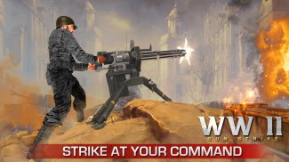 WW2 Gun Strike: World War 2021- Shooting Simulator screenshot 2