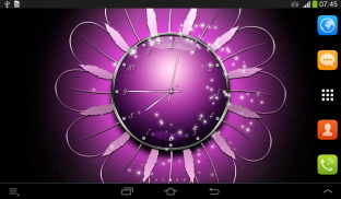 Flower Wall Clock screenshot 3