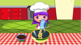 Anna's birthday cake bakery shop - cake maker game screenshot 1