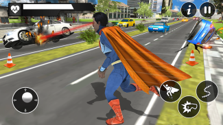 Town Rope Hero:Superhero Game screenshot 1