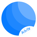 Rim White EMUI 5/8 Theme Icon