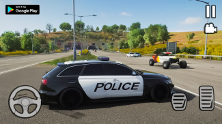 Police Chase Racing Crime City screenshot 3