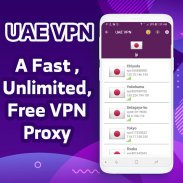 UAE VPN - Fast & Unlimited VPN screenshot 2