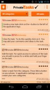 ToDo list - Private Tasks Free screenshot 2