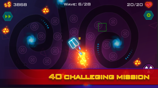 Tower Defense: Geometry War screenshot 2