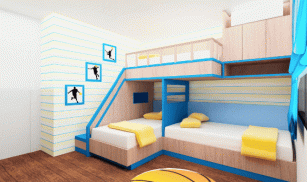 Bunk Bed Design Ideas screenshot 4