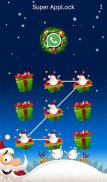 AppLock Theme Christmas Wish screenshot 2