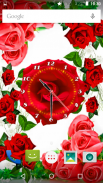 Rose Flower Clock screenshot 4