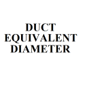 Duct Equivalent Diameter