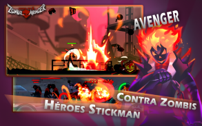 Zombie Avengers-（Dreamsky) Stickman War Z-zombi screenshot 3