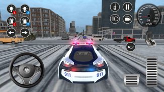 American i8 Police Car Game 3D screenshot 3