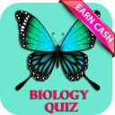 Biology Quiz - Learn Biology and Earn Money Icon