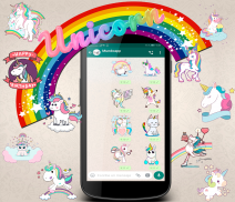 🦄 WAStickerApps Unicorns Stickers para WhatsApp🌈 screenshot 3
