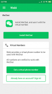 Wabi - Virtual Number for WeChat screenshot 2