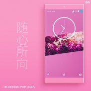 LITTLE™ XPERIA Theme | PINK screenshot 5