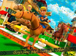 Cartoon Horse Riding: حصان screenshot 3