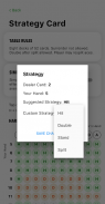 Blackjack Strategy Practice, Blackjack Trainer screenshot 2
