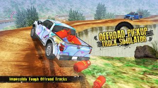 Off - Road Pickup Truck Simulator screenshot 0