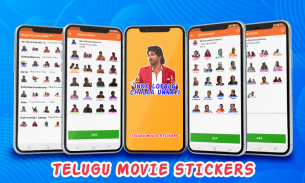 Telugu Movie Stickers : WAStickerApps 2020 screenshot 1