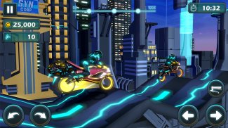 Cyber Bike Racing - Light Bike Stunt Racing Games screenshot 9