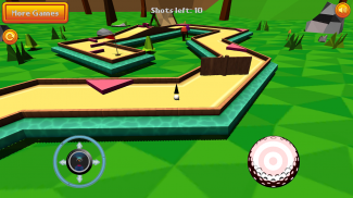 Mini Golf: Retro 2 screenshot 0